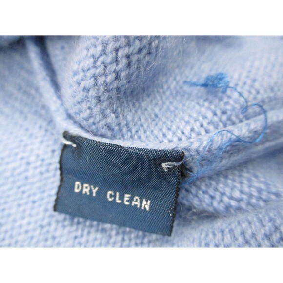 Ralph Lauren Polo Sweater Adult Large L Blue Cashmere V Neck Casual Preppy Mens - Picture 5 of 11